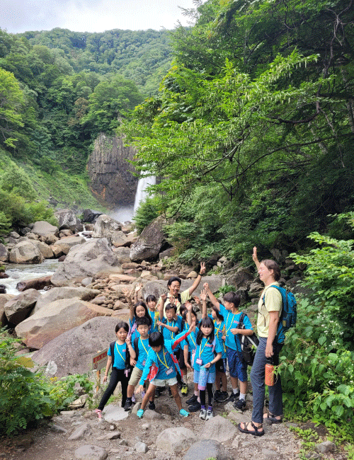 妙高English Explorersの集合写真